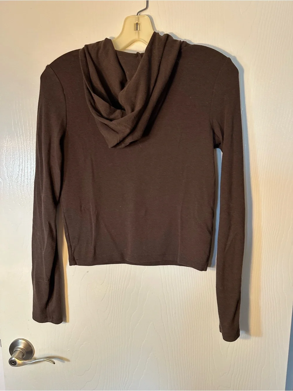 wild fable Dark Brown Hooded Pullover - Picture 3 of 3
